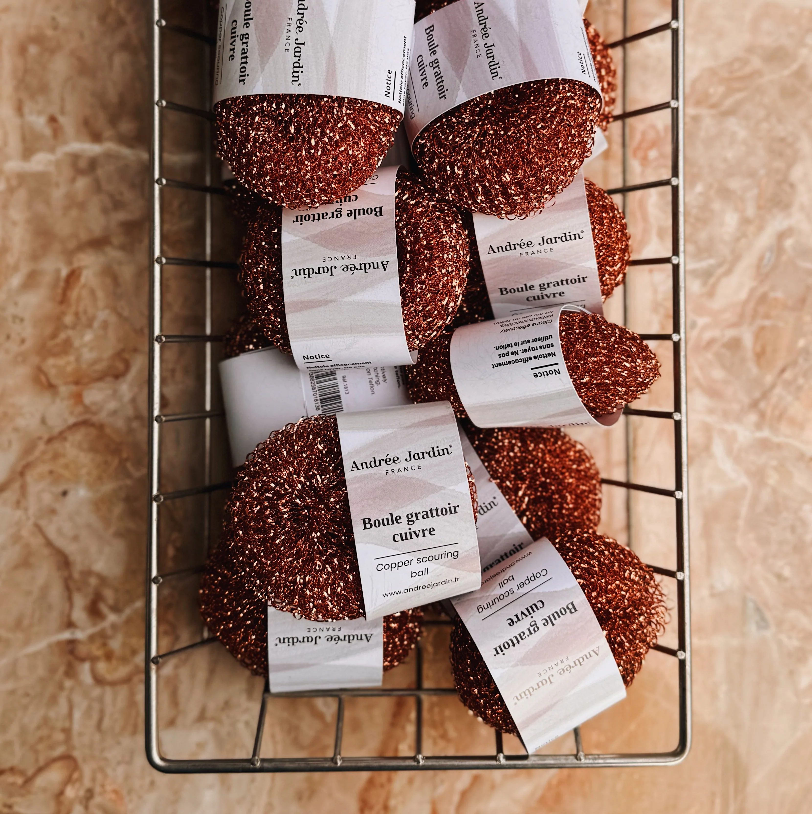 French Copper Scouring Pad - Image 2