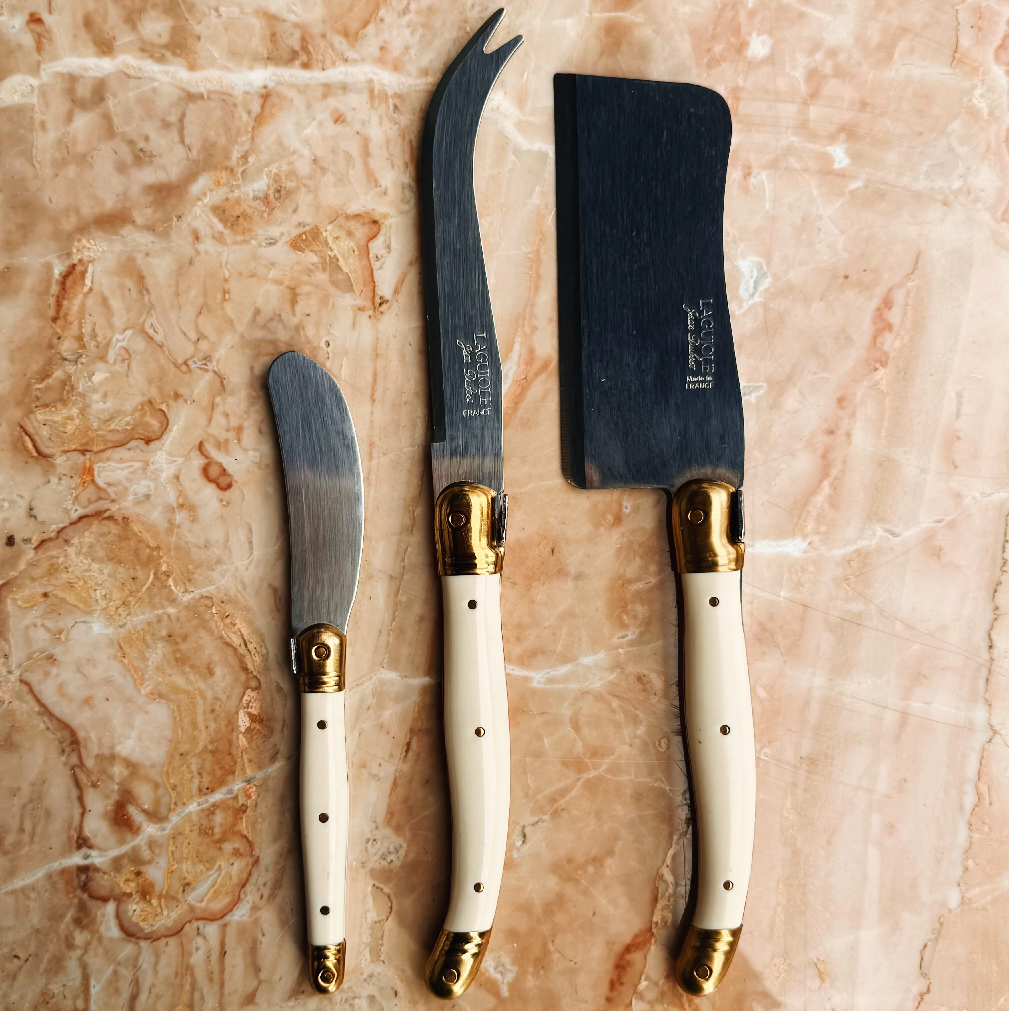 Laguiole Cheese Knife Set 3 Piece