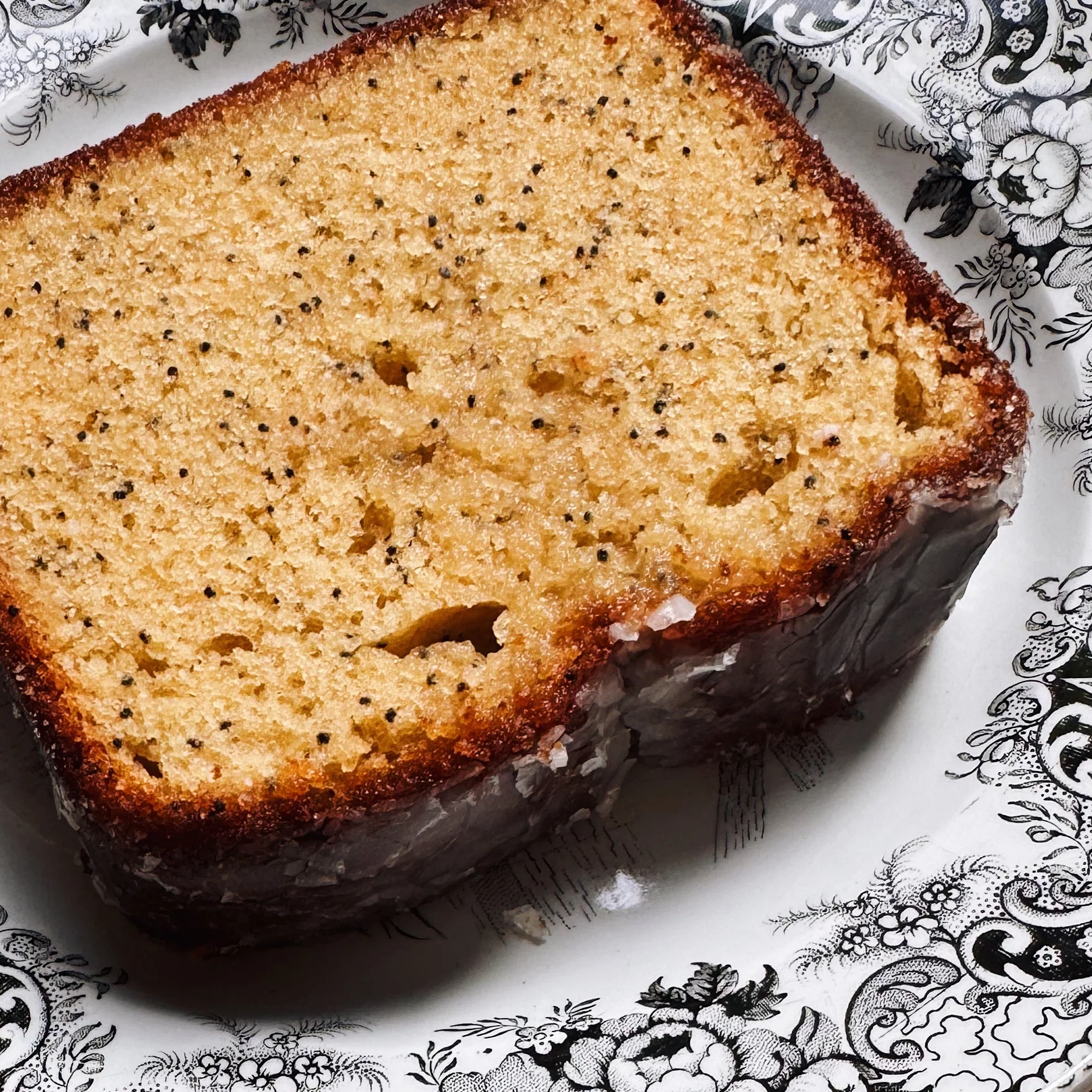 Glazed Lemon Poppy Seed Loaf