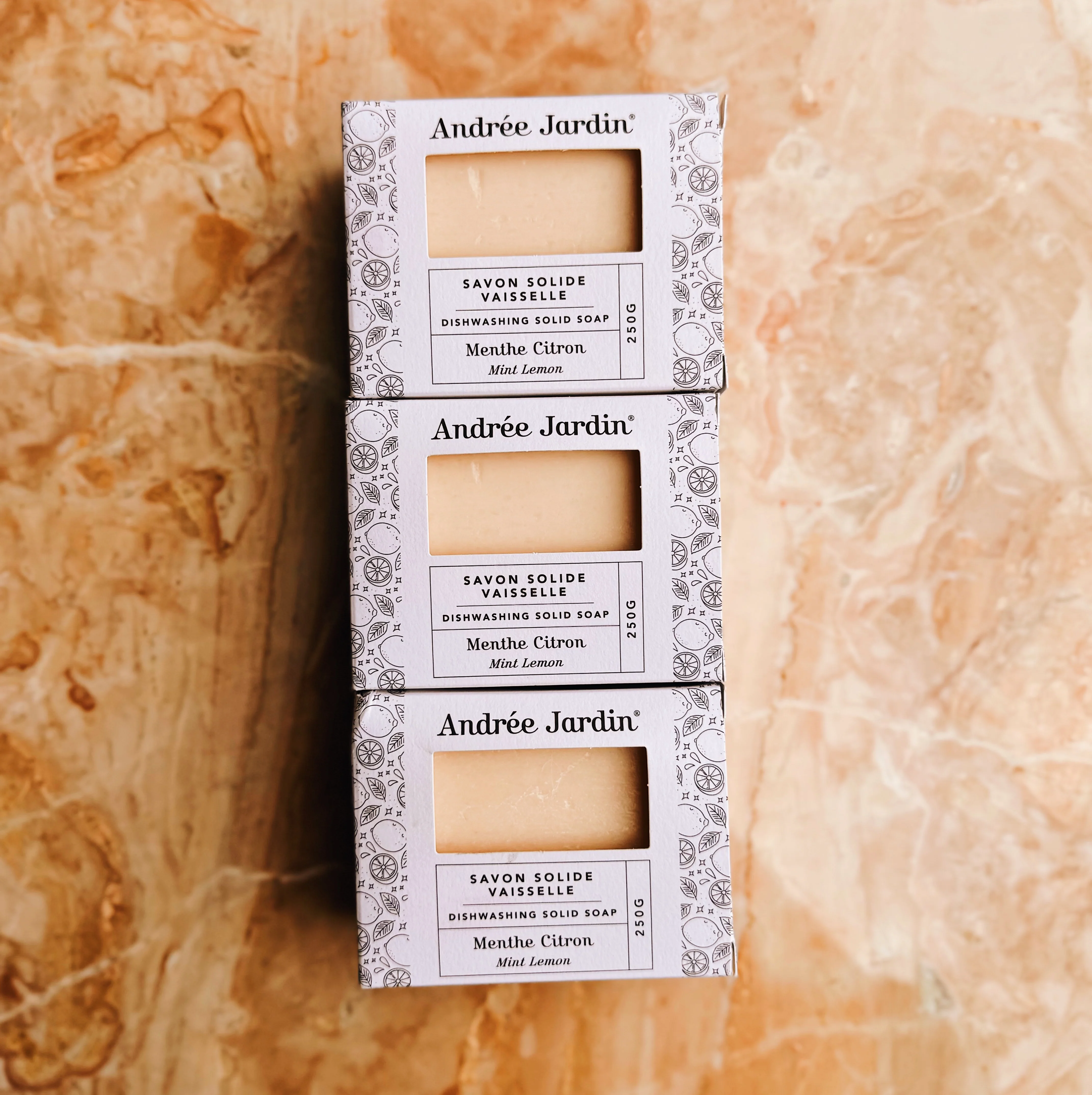 Mint Lemon Dishwashing Soap Bar