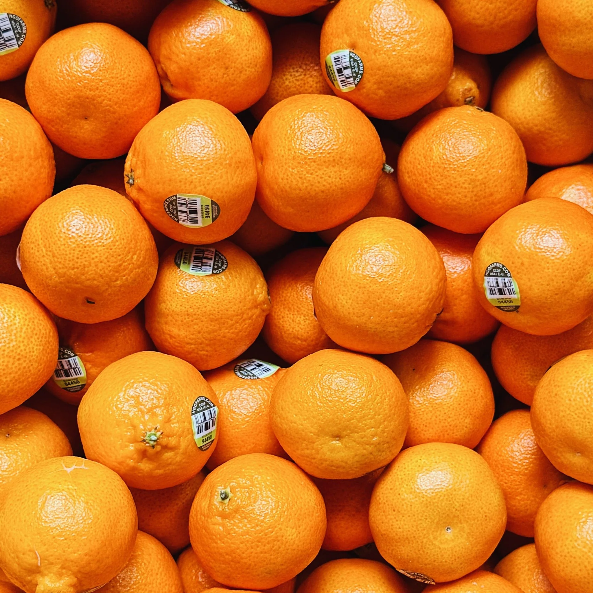 Premium Organic Tangerines
