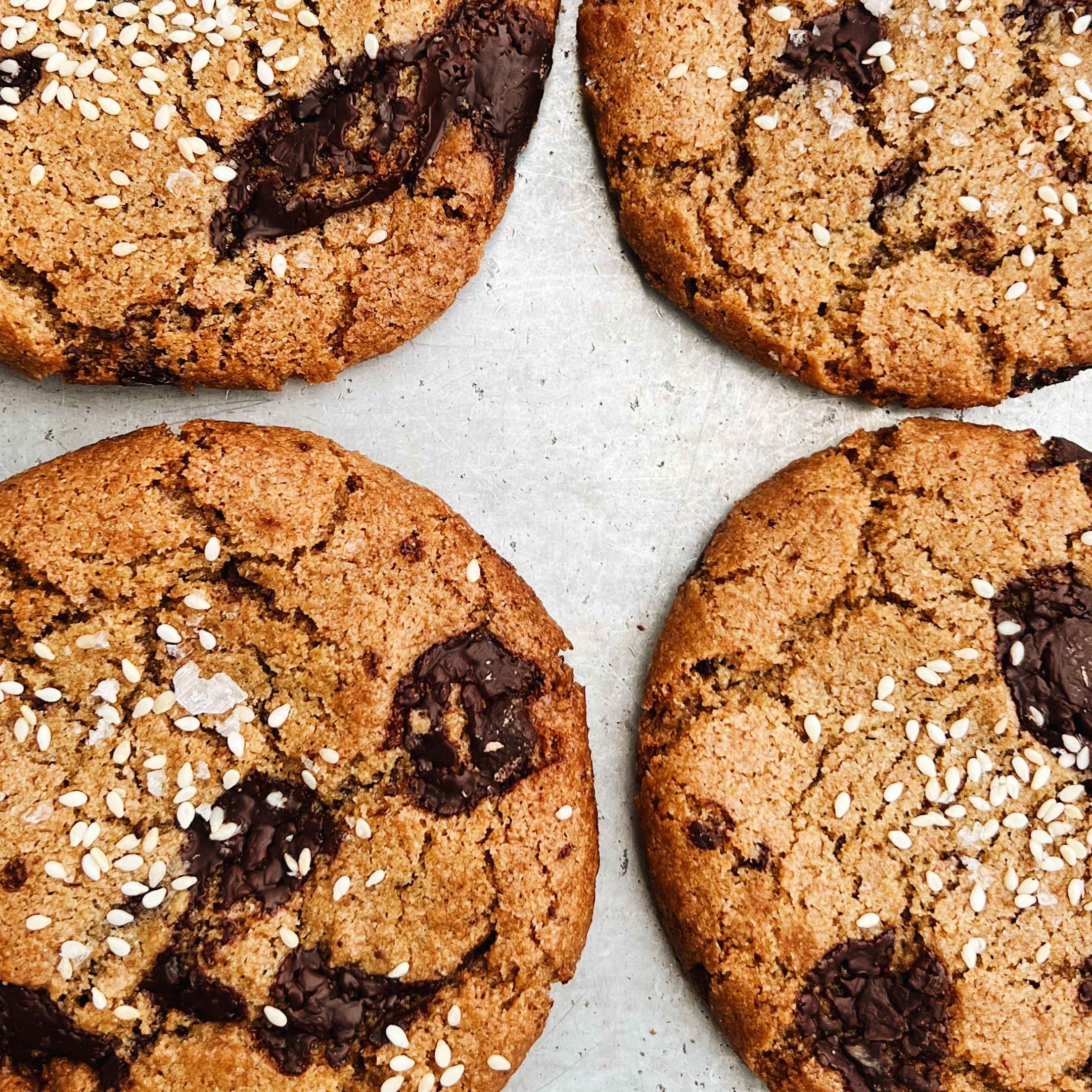 Vegan Tahini Chocolate Cookie - Image 3